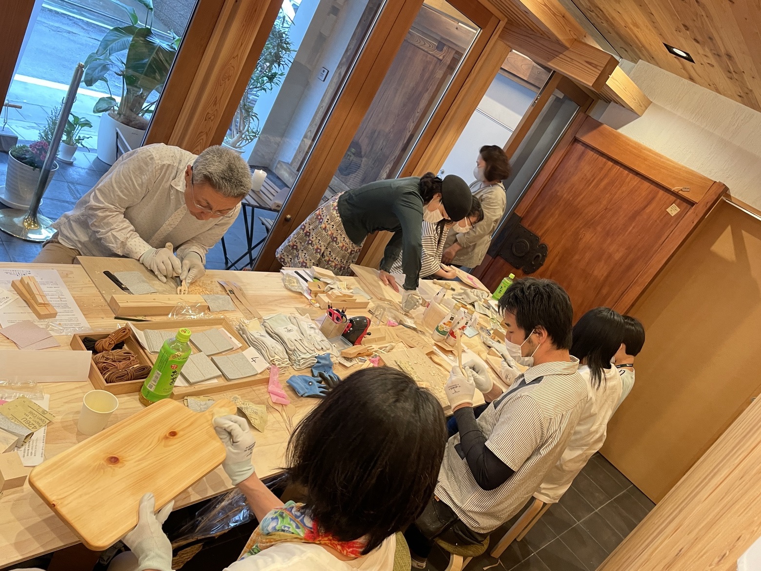 世界でひとつだけ 木の食器づくりを開催しました - 練馬区の工務店